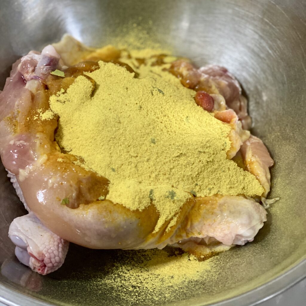 カオモックガイ漬け込み